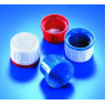 BOUCHON A VIS EN POLYPROPYLENE GL45 AVEC BAGUE D'INVIOLABILITE ET JOINT