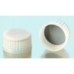 BOUCHON A VIS EN FLUOROPOLYMERE TPCH, AVEC JOINT PTFE PAR 5