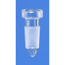 BOUCHON A TETE HEXAGONALE EN VERRE DURAN A RODAGE