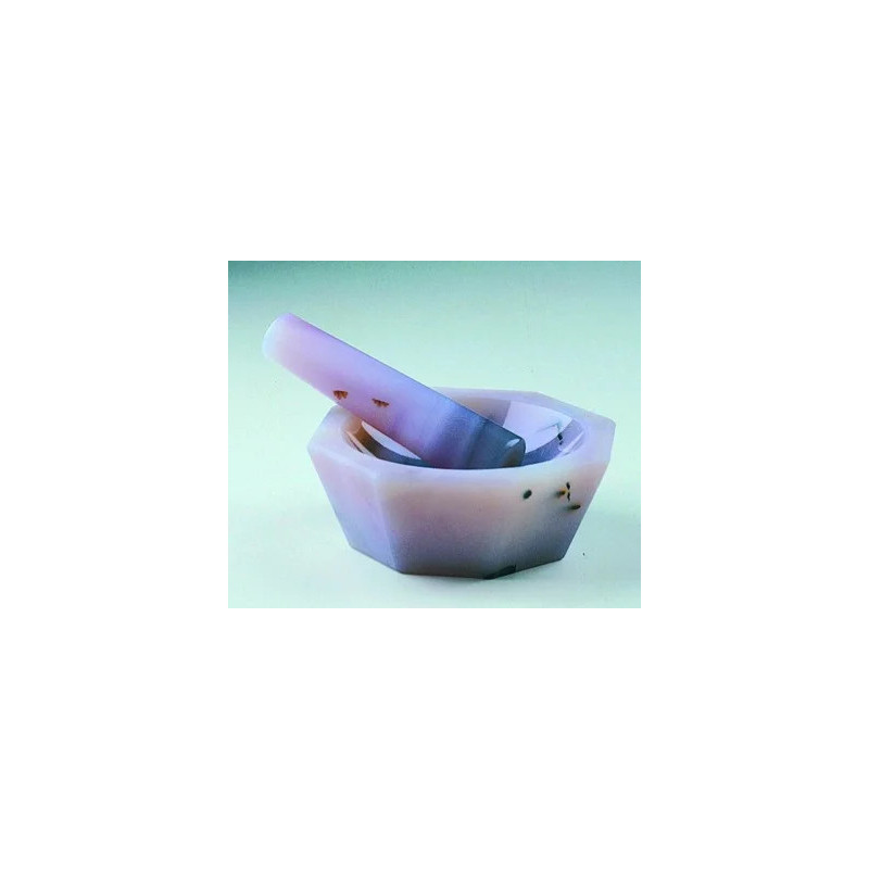 MORTIER ET PILON EN AGATE