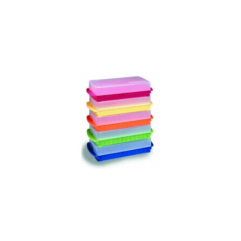 CRYOBOITE EN POLYPROPYLENE 246 x 121 mm HAUTEUR 50 mm, 8 x 12 COMPARTIMENTS