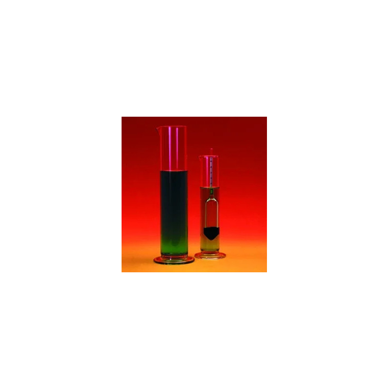 EPROUVETTE EN VERRE POUR DENSIMETRE