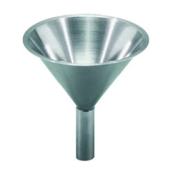 ENTONNOIR A POUDRE EN ACIER INOX