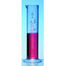 EPROUVETTE EN POLYPROPYLENE PLASTIBRAND, CLASSE B FORME BASSE, GRADUATIONS EN RELIEF