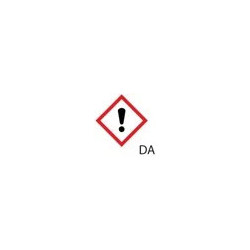 ETIQUETTE PICTOGRAMME SGH ATTENTION DANGER, 21 x 21 mm PAR ROULEAU DE 250