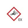 ETIQUETTE PICTOGRAMME SGH DANGER, 15 x 15 mm PAR ROULEAU DE 250