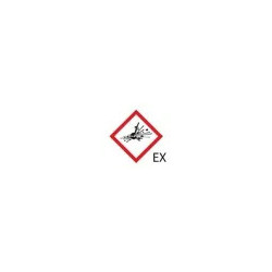 ETIQUETTE PICTOGRAMME SGH DANGER, 21 x 21 mm PAR ROULEAU DE 250
