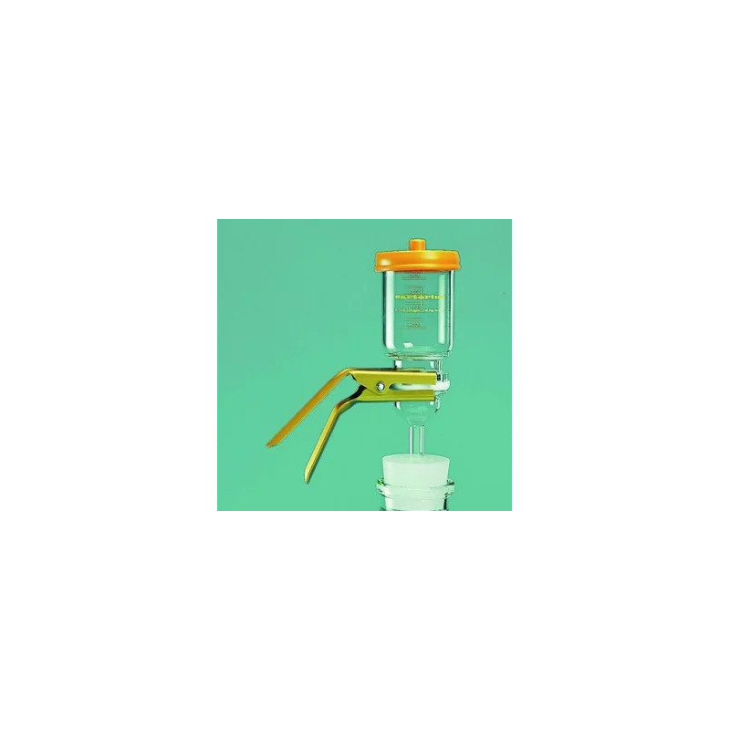 UNITE DE FILTRATION SOUS VIDE EN VERRE BOROSILICATE 250 ml, SARTORIUS POUR FILTRE DIAMETRE 47/50 mm