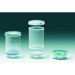 ENTONNOIR DE FILTRATION EN PS STERILE SARTORIUS BIOSART 100 MONITOR DIAMETRE 47 mm QUADRILLAGE EMBAL