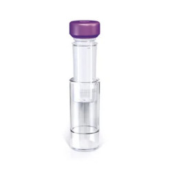FLACON DE CHROMATOGRAPHIE EN VERRE BRUN AVEC FILTRE PVDF WHATMAN MINI-UNIPREP