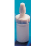 FLACON COMPTE-GOUTTES EN PTFE, COL A VIS AVEC BOUCHON