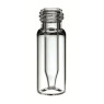 FLACON DE CHROMATOGRAPHIE EN VERRE AVEC INSERT SCELLE A LA BASE 0,4 ml COL LARGE A VIS DN9 PAR 1000