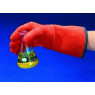GANTS DE PROTECTION ANTI CHALEUR EN COTON OURLE LONGUEUR TOTALE 1 PAIRE