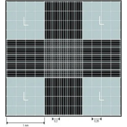 CELLULE DE NUMERATION SELON NEUBAUER MODIFIEE FOND METALLISE