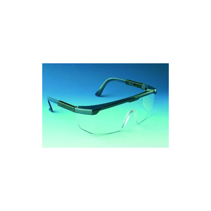 LUNETTES DE SECURITE EKASTU CLAREX NOIR, OCULAIRE INCOLORE