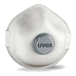 MASQUE DE PROTECTION ANTI-POUSSIERES UVEX SILV-AIR EXCELLENCE FORME COQUE AVEC SOUPAPE