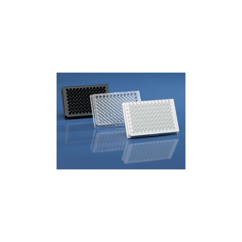 MICROPLAQUE DE TITRATION 96 PUITS EN POLYSTYRENE TRANSPARENT, BRAND HYDROGRADE PAR 100