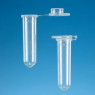 MICROTUBE LLG 2 ml TRANSPARENT AVEC GRADUATIONS ET CAPUCHON PAR 500