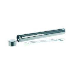 BOITE DE STERILISATION CYLINDRIQUE EN ACIER INOX, POUR PIPETTES
