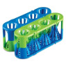 PORTOIR EN POM ADAPT-A-RACK POUR 4 TUBES DIAMETRE 12 - 30 mm EMBOITABLE PAR 2