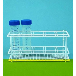 PORTOIR EN ACIER INOX POUR TUBES A CENTRIFUGER 50 ml