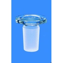 BOUCHON OCTAGONAL EN VERRE DURAN A RODAGE 14/23