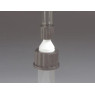 RACCORD REDUCTEUR A VIS EN PTFE, AVEC 2 BOUCHONS EN PPS NOIR ET JOINT