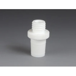 RACCORD EN PTFE RODAGE MALE, A VIS MALE