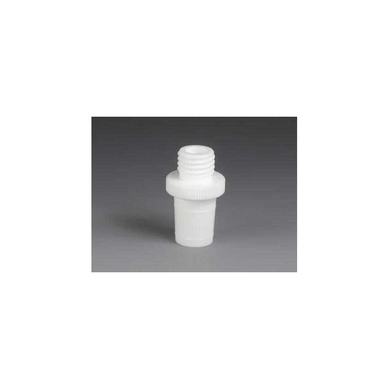 RACCORD EN PTFE RODAGE MALE, A VIS MALE