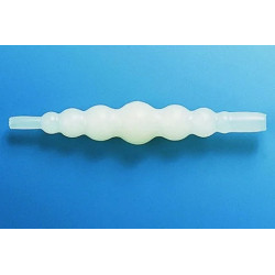 RACCORD CANNELE DROIT EN POLYPROPYLENE POUR TUYAU DIAMETRE INT. 5 - 17 mm