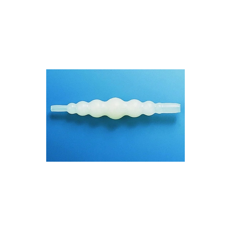 RACCORD CANNELE DROIT EN POLYPROPYLENE POUR TUYAU DIAMETRE INT. 5 - 17 mm