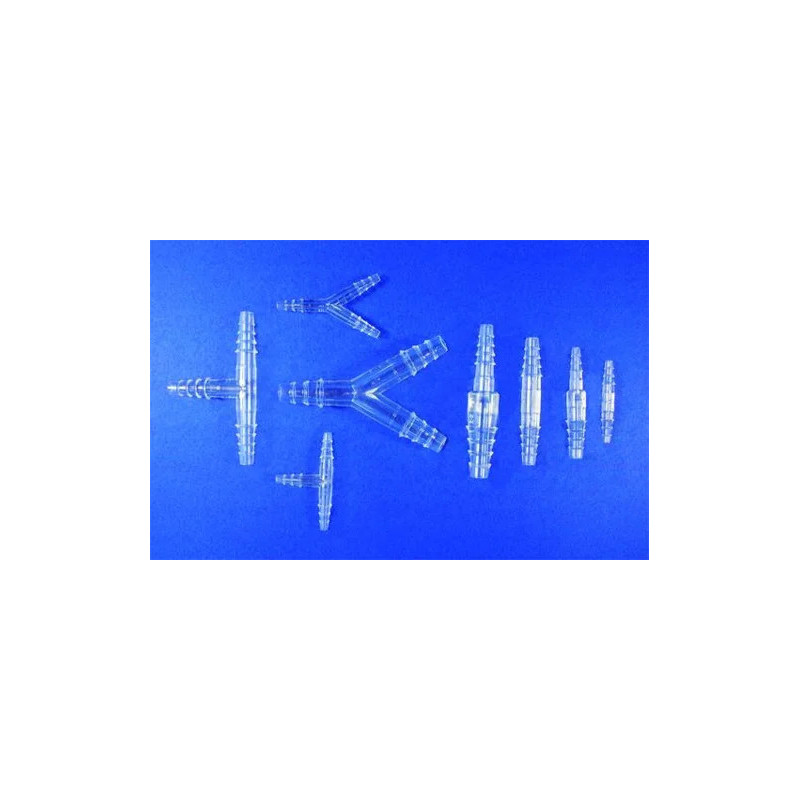 RACCORD CANNELE DROIT, REDUCTEUR EN PMP POUR TUYAU