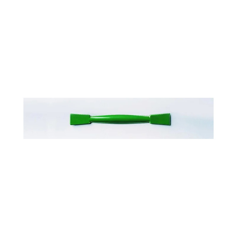 SPATULE DOUBLE PLATE EN POLYSTYRENE FORME LARGE
