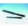 SPATULE SOUPLE EN ACIER INOX MANCHE PLASTIQUE