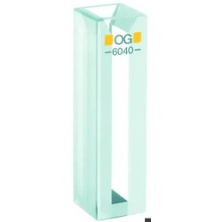 CUVE SEMI MICRO EN VERRE OPTIQUE HELLMA 6040/10 TRAJET OPTIQUE 10 mm, SANS COUVERCLE