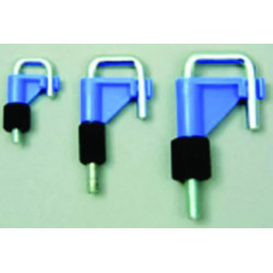 PINCE EN PVDF BLEU POUR TUYAU SOUPLE STOP-IT
