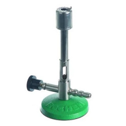 BEC BUNSEN AVEC ROBINET A POINTEAU ET VEILLEUSE