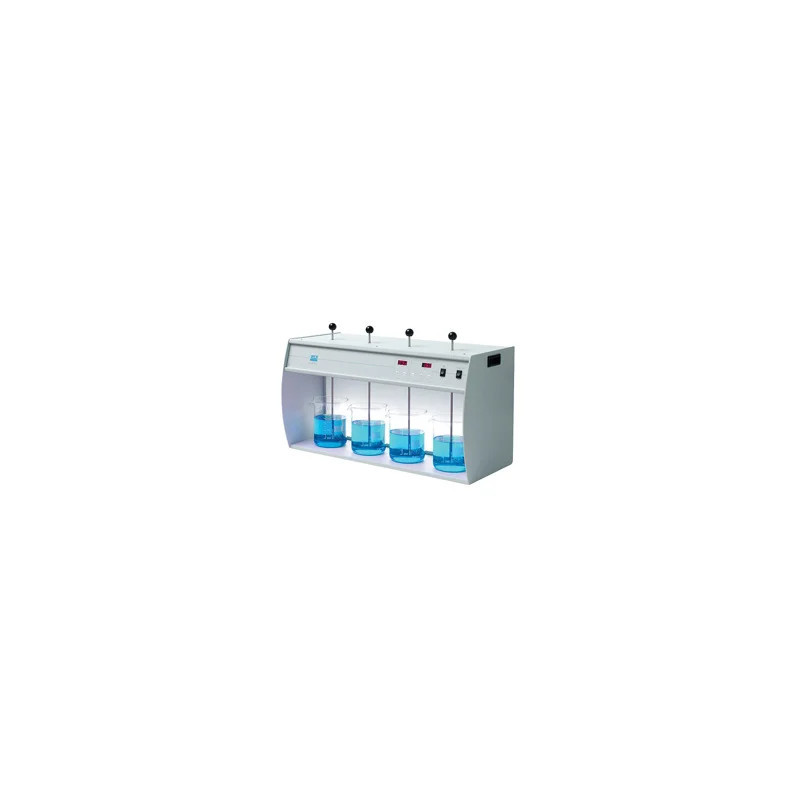 FLOCULATEUR JAR TEST A POSTES VELP JLT AVEC REGLAGE CENTRALISE DE VITESSE