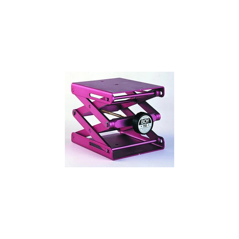 SUPPORT ELEVATEUR SWISS BOY EN ALUMINIUM AVEC PLATEAU