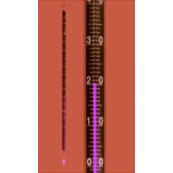 THERMOMETRE A USAGE GENERAL A LIQUIDE VERT