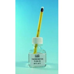 THERMOMETRE FLACON A ALCOOL GRANDE INERTIE THERMIQUE POUR CONGELATEUR