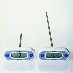 THERMOMETRE NUMERIQUE EN T HANNA HI 145 AVEC SONDE FIXE, -50°C A +220°C PRECISION 0,3°C