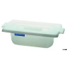 BAC EN POLYPROPYLENE AVEC COUVERCLE KW 10 POUR BAIN A ULTRASONS SONOREX