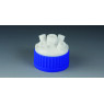 BOUCHON DE TRANFERT EN PTFE A FILETAGE 4X GL 18 POUR TIGE DIAM 10 mm