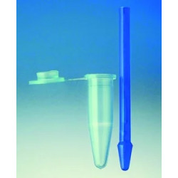 MICROPILON EN POLYPROPYLENE A USAGE UNIQUE AVEC MICROTUBE 1,5 ml PAR 100