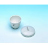 CREUSET EN PORCELAINE FORME BASSE SANS COUVERCLE 6 ml DIAMETRE 30 mm