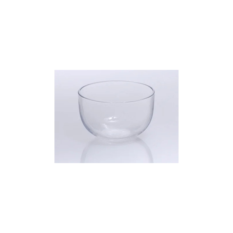 CREUSET EN SILICE TRANSPARENTE FORME MOYENNE 15 ml DIAMETRE SUPERIEUR 35 mm HAUTEUR 28 mm