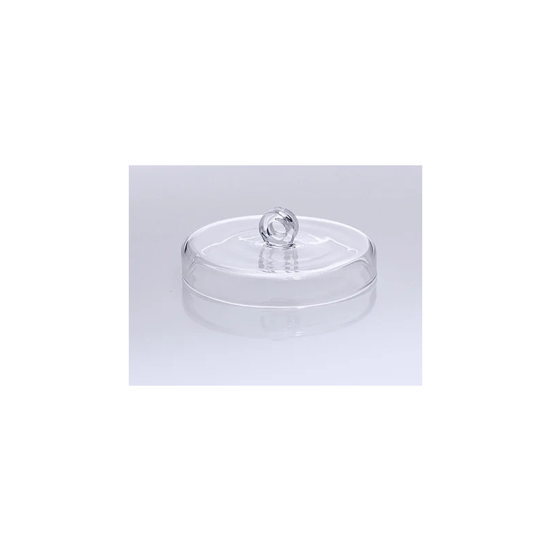 COUVERCLE POUR CREUSET EN SILICE TRANSPARENTE DIAMETRE SUPERIEUR 50 mm