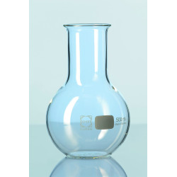 BALLON EN VERRE DURAN FOND PLAT COL LARGE 2000 ml