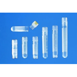 TUBE CRYOGENIQUE EN POLYPROPYLENE 4,0 ML FILETAGE INTERNE AVEC JUPE ET BOUCHON PAR 1000